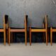 Set of 4 chairs France & Son model 197