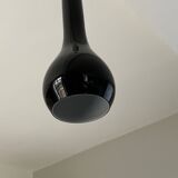 glass pendant light - 80s/90s Sweden