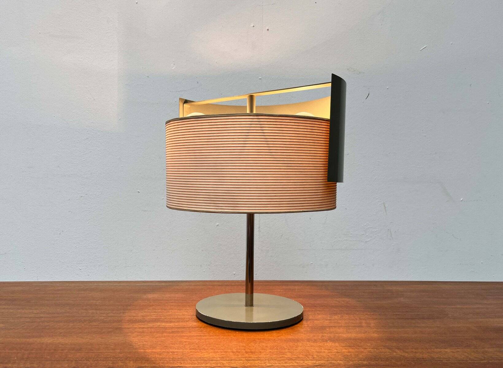 Mid-century modern minimalist swivel table lamp, 1960s