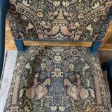 Pair of vintage original tapestry armchairs