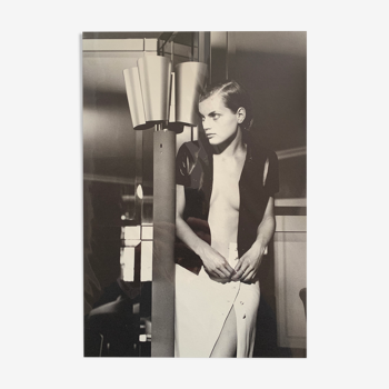 Photo vintage Karl Lagerfeld pour Chanel collection Croisière