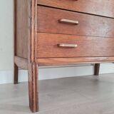 Secrétaire scandinave - bureau commode vitrine