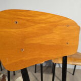 Set of 6 chairs 70's