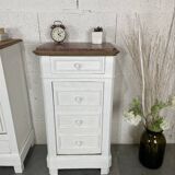 Pair of old bedside tables