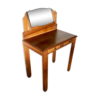 Dressing able era art deco walnut