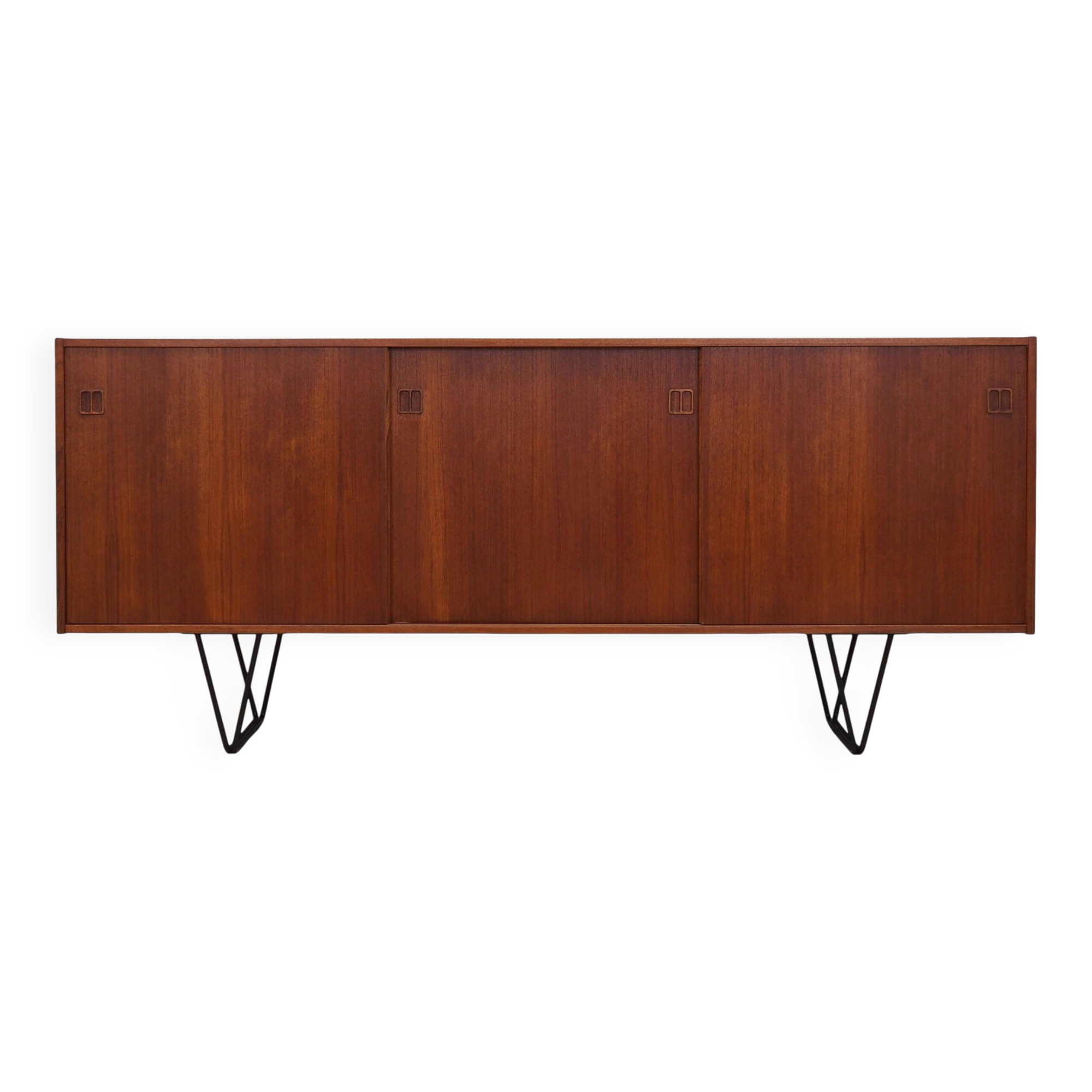 Teak sideboard, Danish design, 1970s, production: Denmark