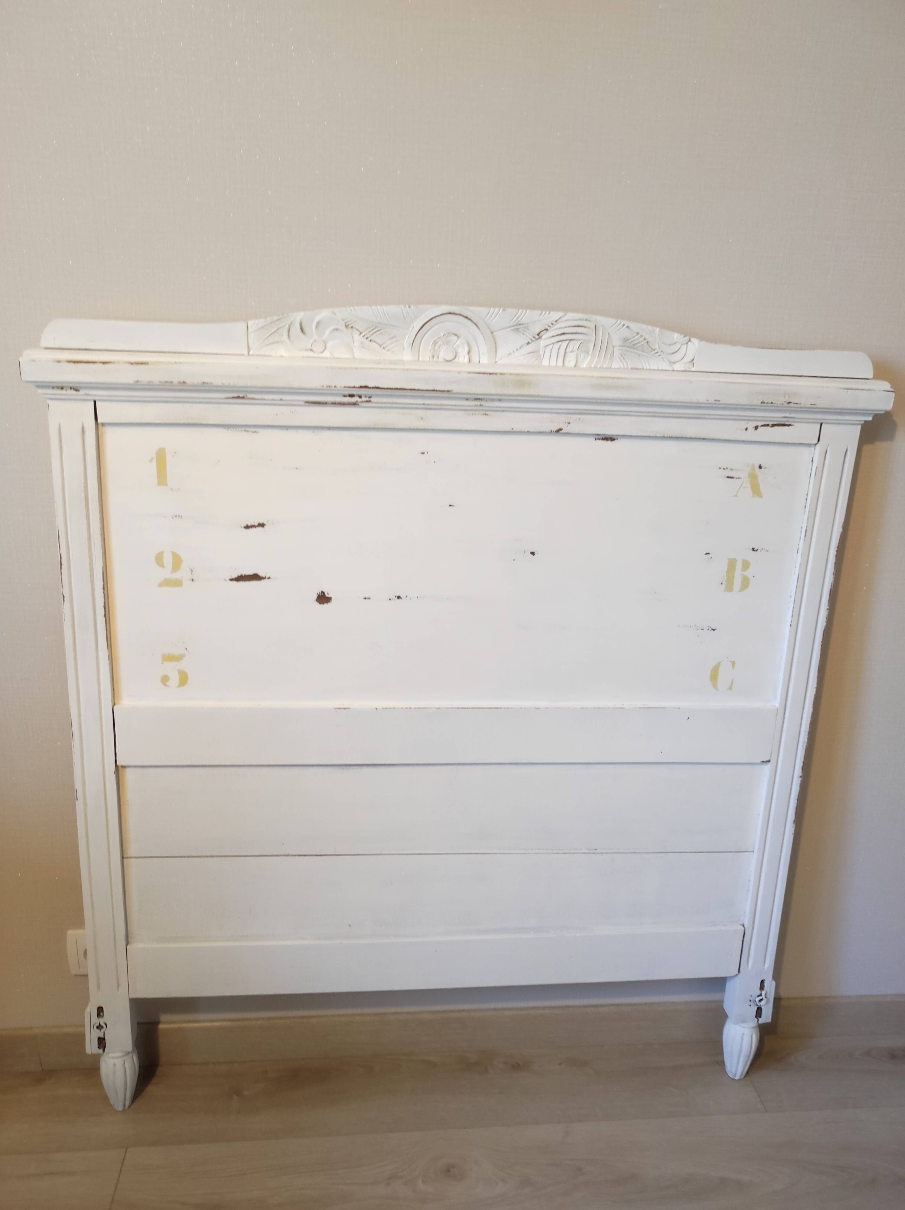 Art Deco headboard