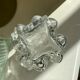 Vase bulles bubble Wilhelm Braun Feldweg pour Hirschberg vintage années 60