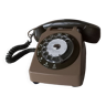 Téléphone vintage Socotel S63 à cadran, 1978