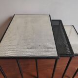 3 ARTIMETA metal nesting tables
