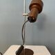 Lampe de bureau space age ajustable marron