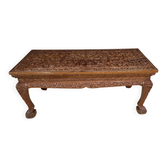 Table basse bois massif