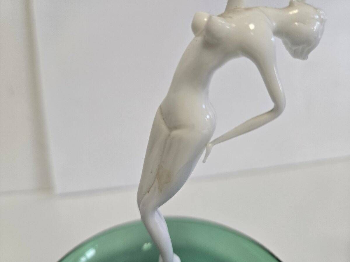 Murano : baguier ou vide poche époque Art nouveau