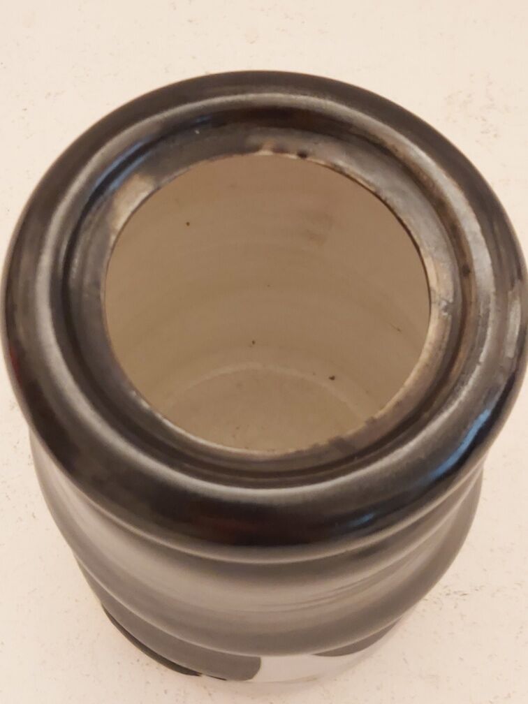 Vintage Mado Jolain ceramic vase signed