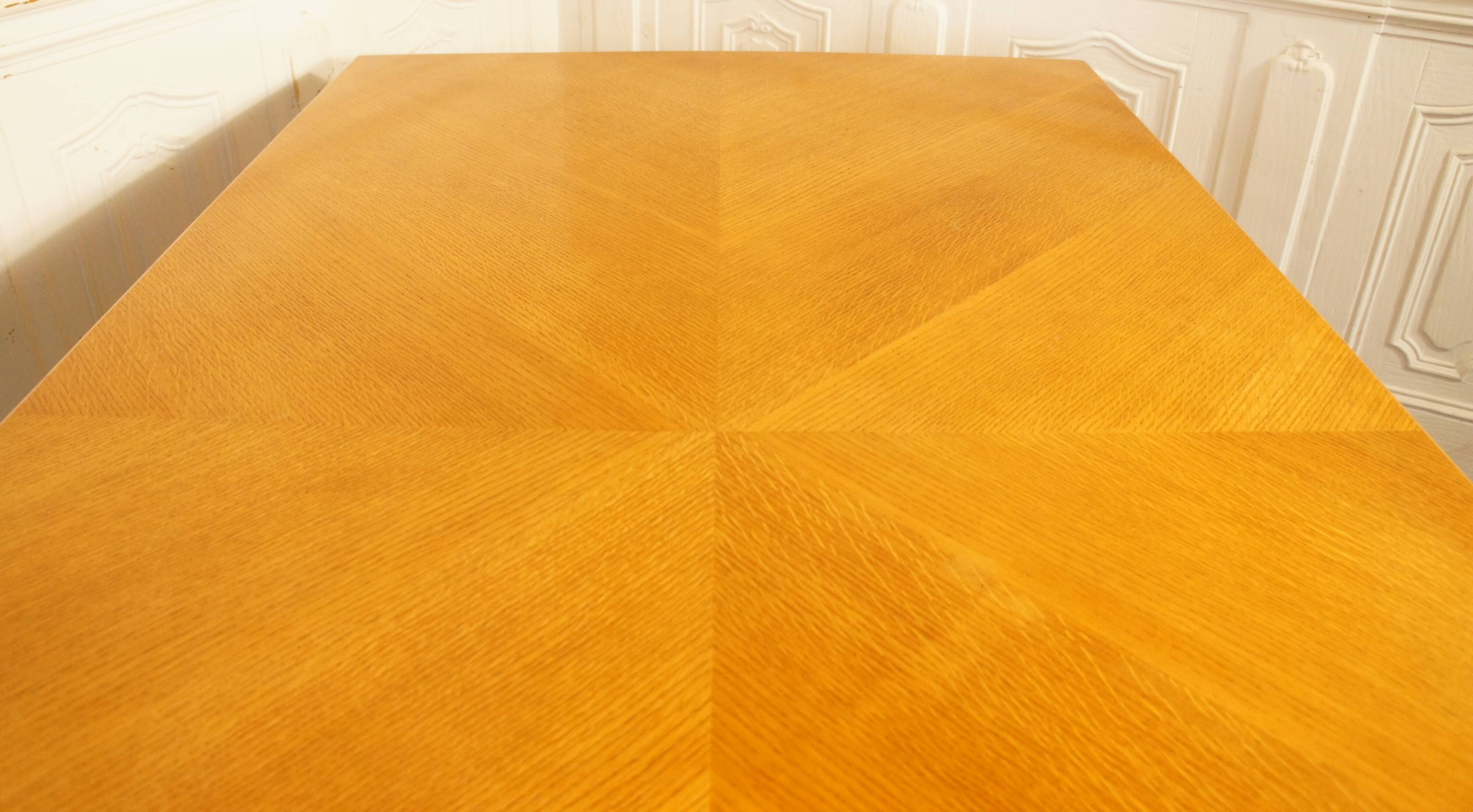 Dining table reconstruction compass feet with extension cords