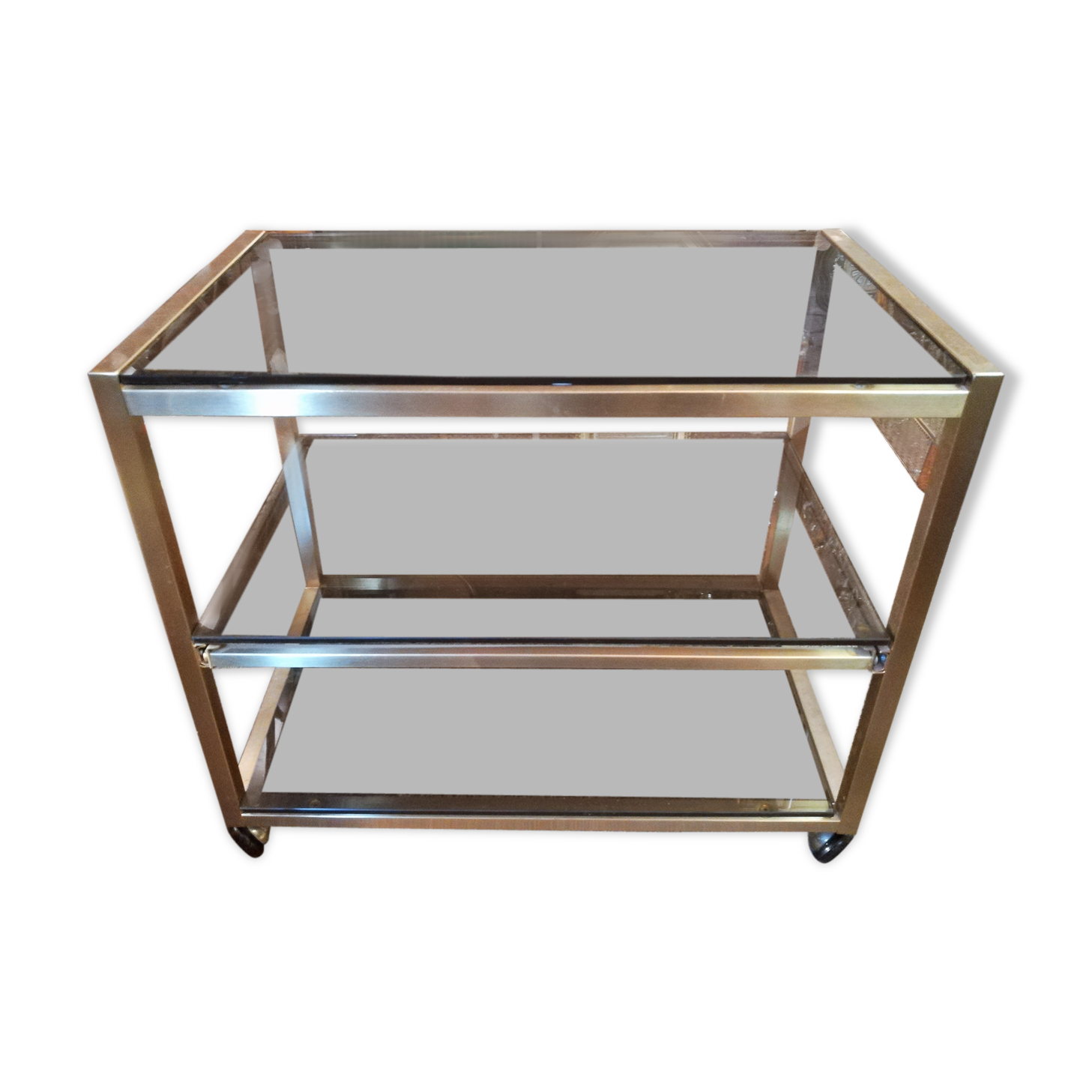 Brass serving table 1970