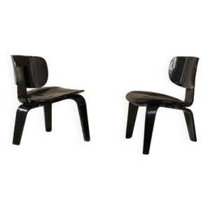 Paire de chaises ''SE - egon