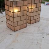 Pair of vintage pendant lights from the 1960s