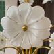 Murano glass flower chandelier, 1970s