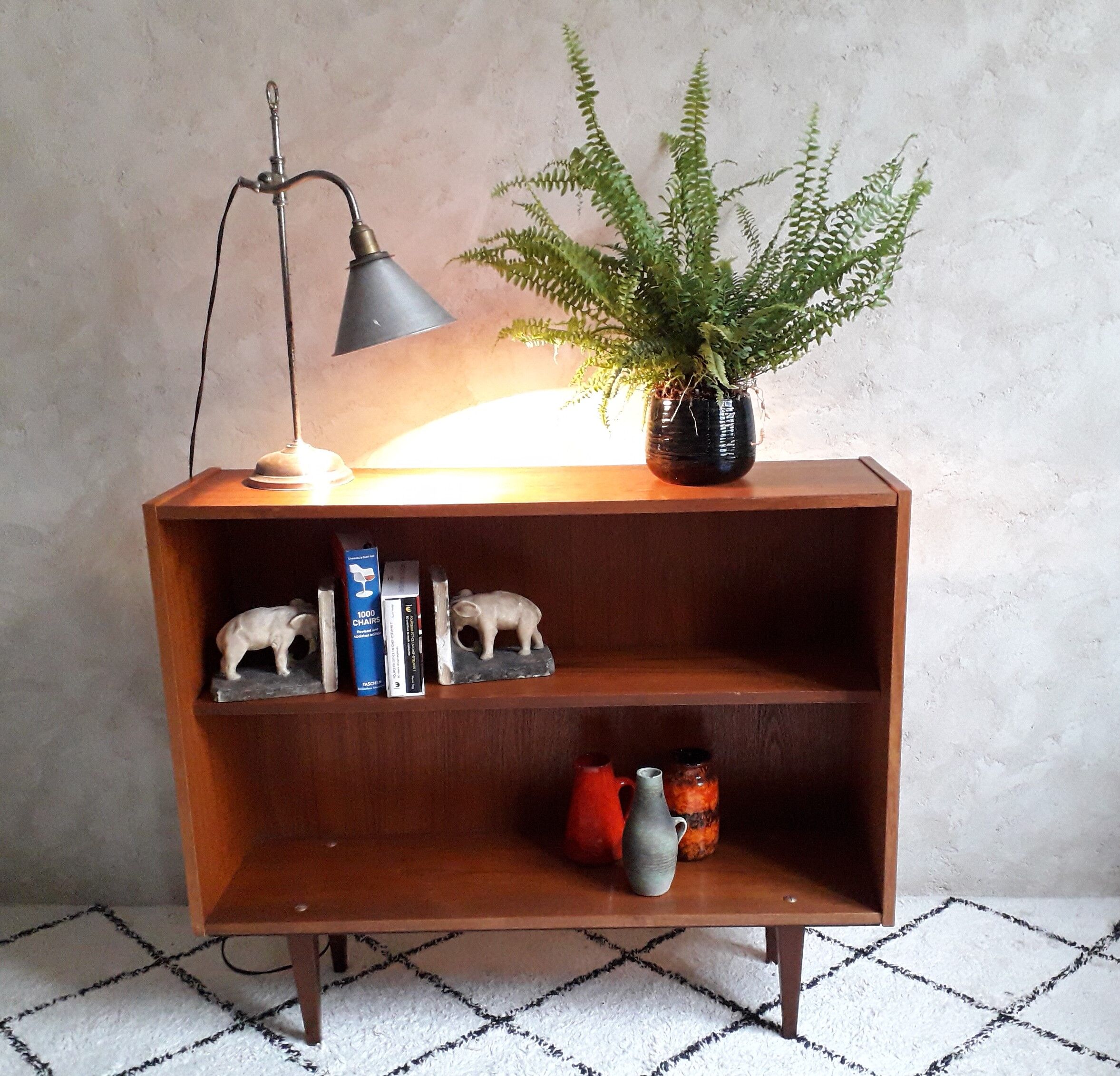Teak shelf "Jeha" , Netherlands