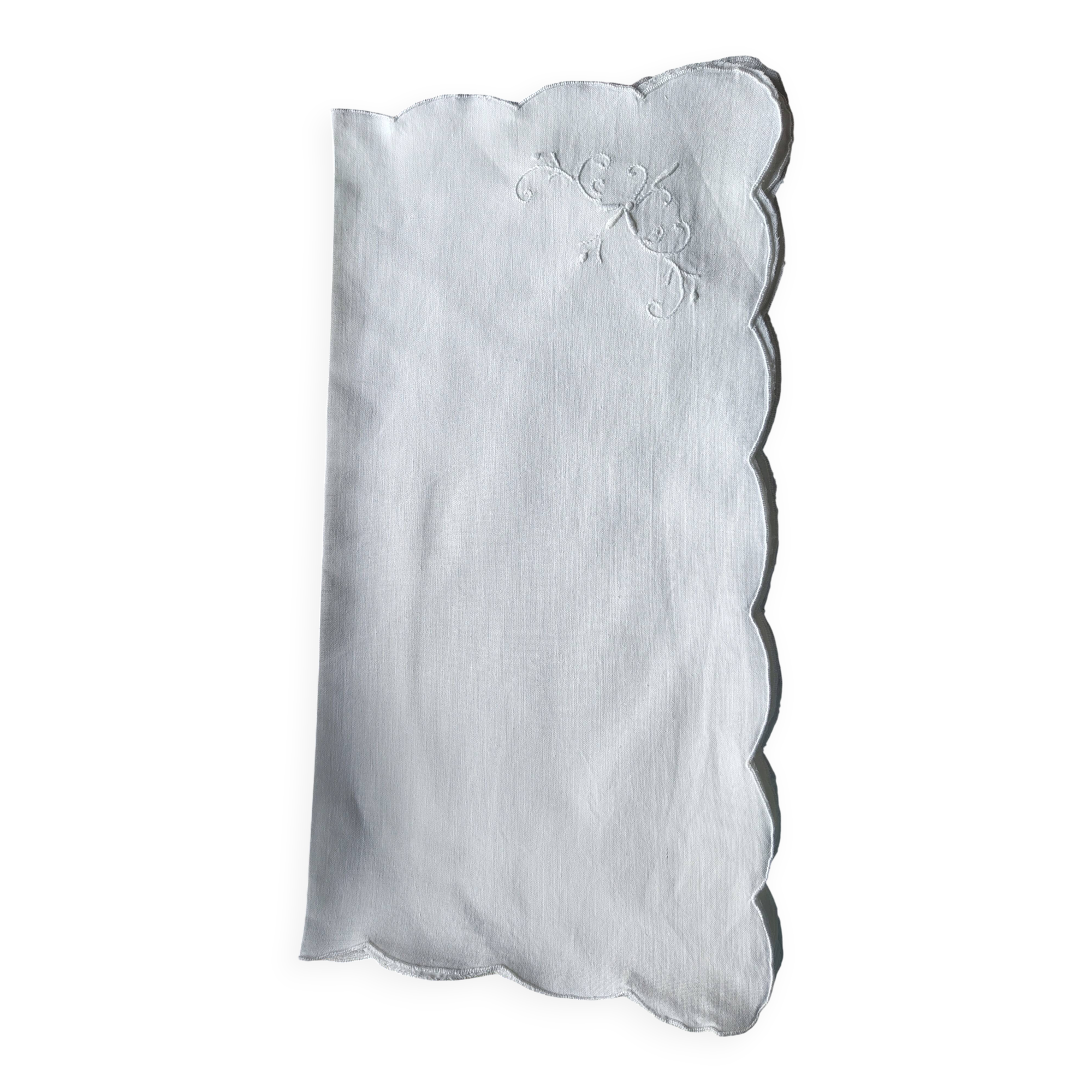 Lot of 12 embroidered table napkins.