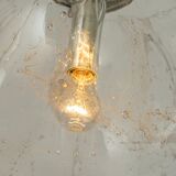 Large Murano ball pendant light by Doria, Germany, 1970s.