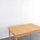 Mid-Century Danish Oak Extendable Dining Table, 1960s.