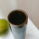 Vert ceramic vase by Werner Baumberger – studio stoneware, partially glazed, 1970s vintage