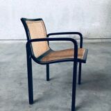 Italian Design Bentwood & Webbing Armchair, 1970s