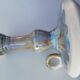 Rhoda stoneware clouds candle holder