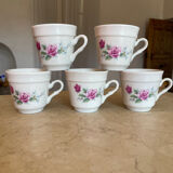 Set 5 tasses à café