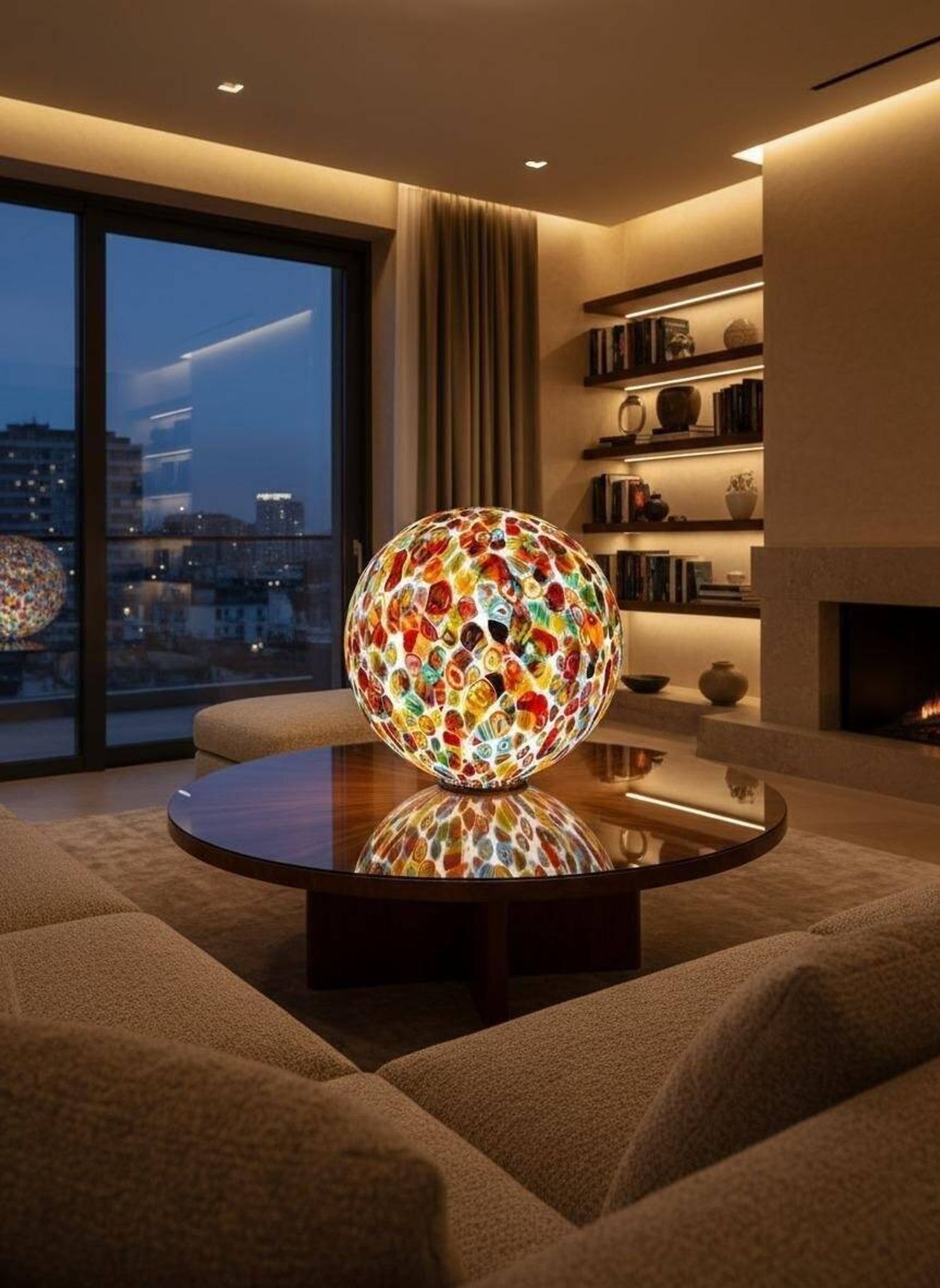 Murano table lamp