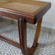 Vintage boat deck bench and canning