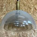 60s 70s carlo nason for mazzega puegoso glass chandelier lamp design 1960s