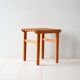1960s Scandinavian pine slatted stool