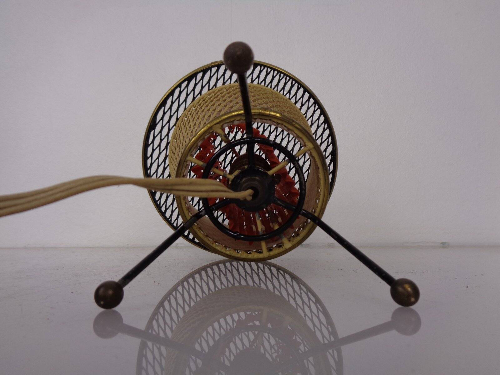 Metal Tripod Table Lamp, Germany, 1950s