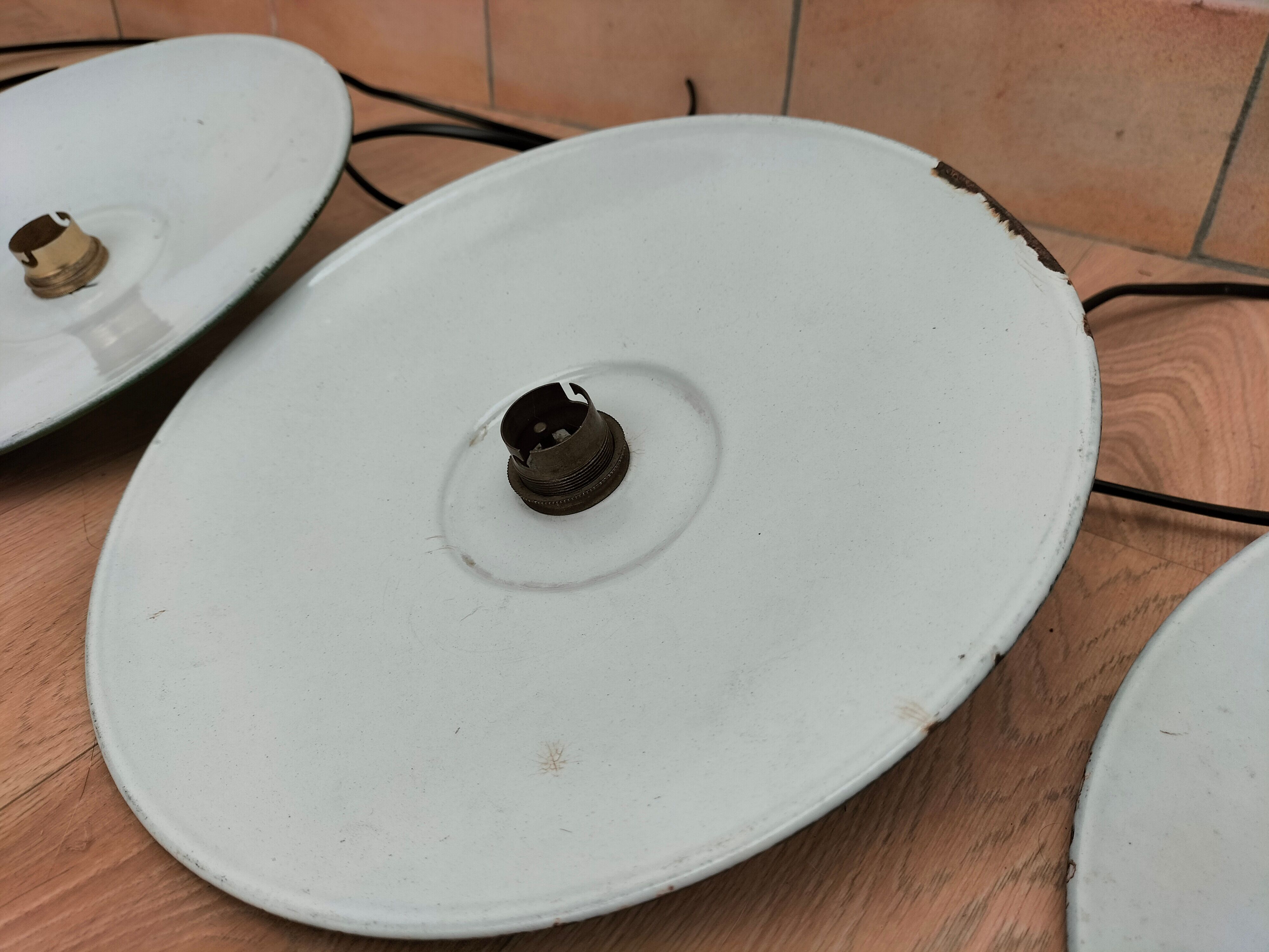 Set of antique lamps