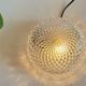 APPLIQUE Semi-Crystal Ceiling Light 1950s