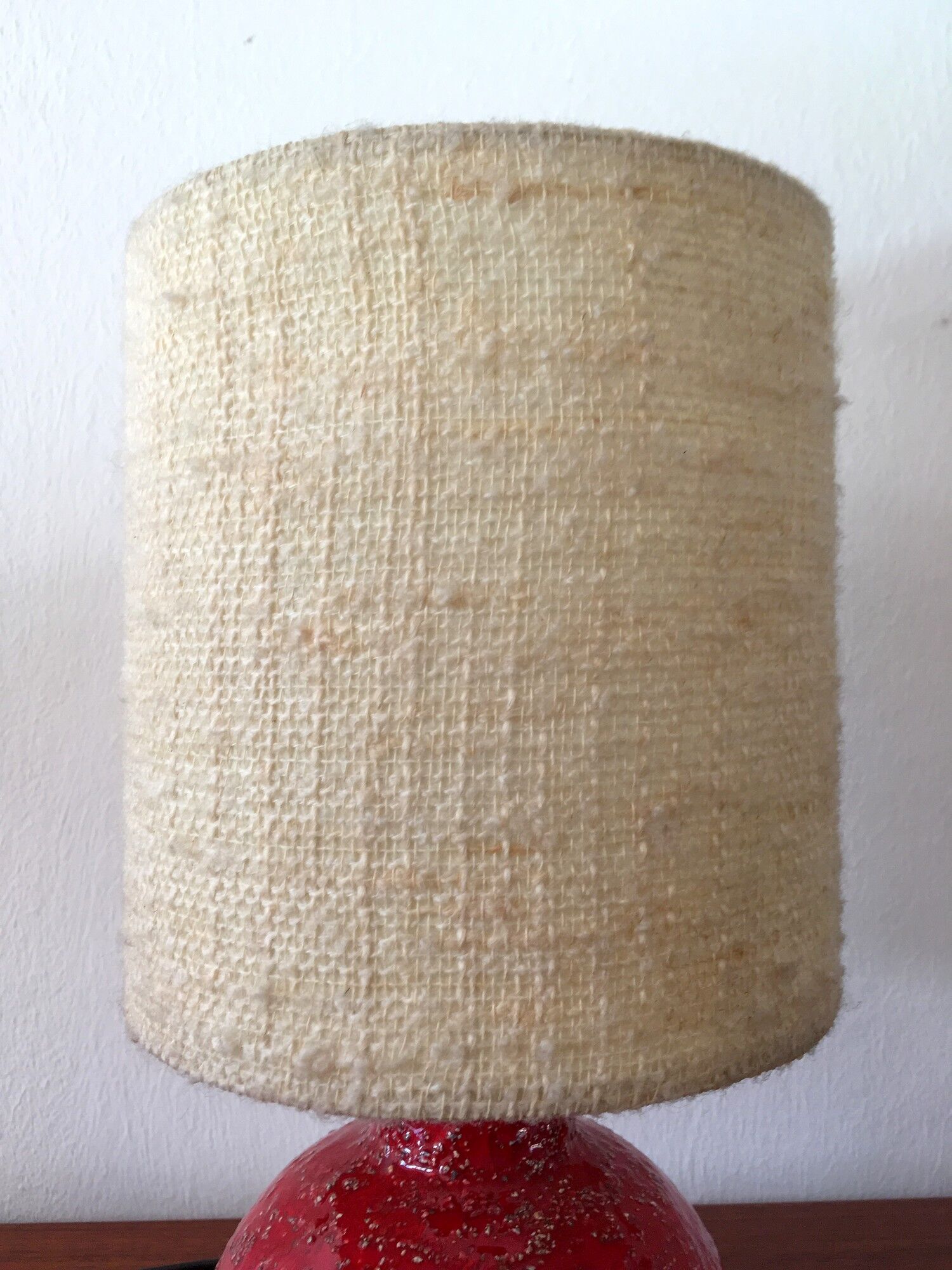 Lampe en céramique vintage