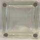 Lumax ashtray catchall in moulded glass Le Corbusier Perriand 20th century