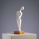 Elegant minimalistic abstract sculpture