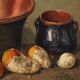 Superbe tableau signé nature morte du milieu du 20ème siècle