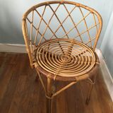 Rattan armchair