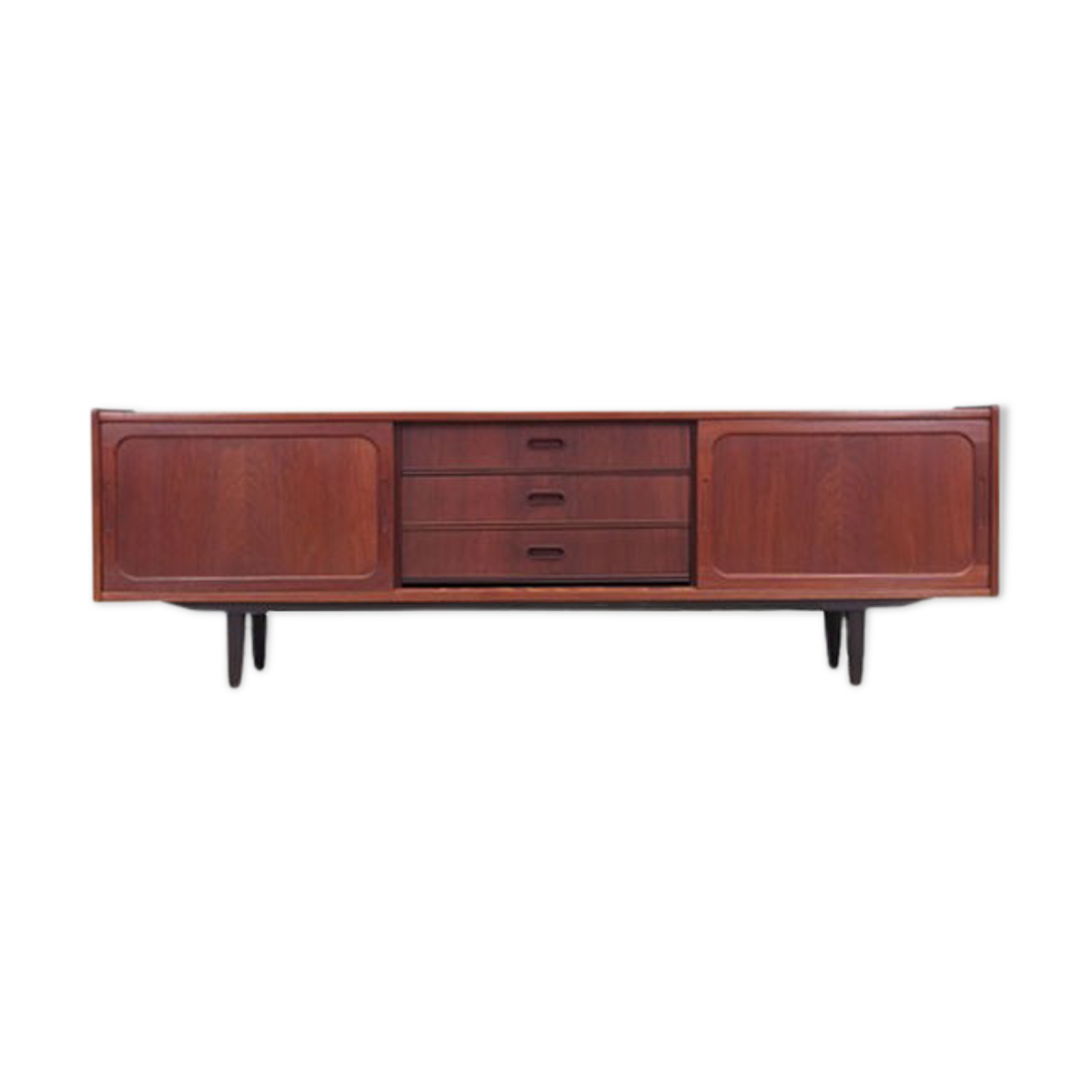 Teak lowboard, Danish design, 1960s, production: Denmark