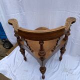 Chaise d'angle en bois