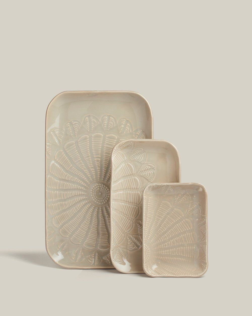 Coffret plata grège brillant S,M,XL