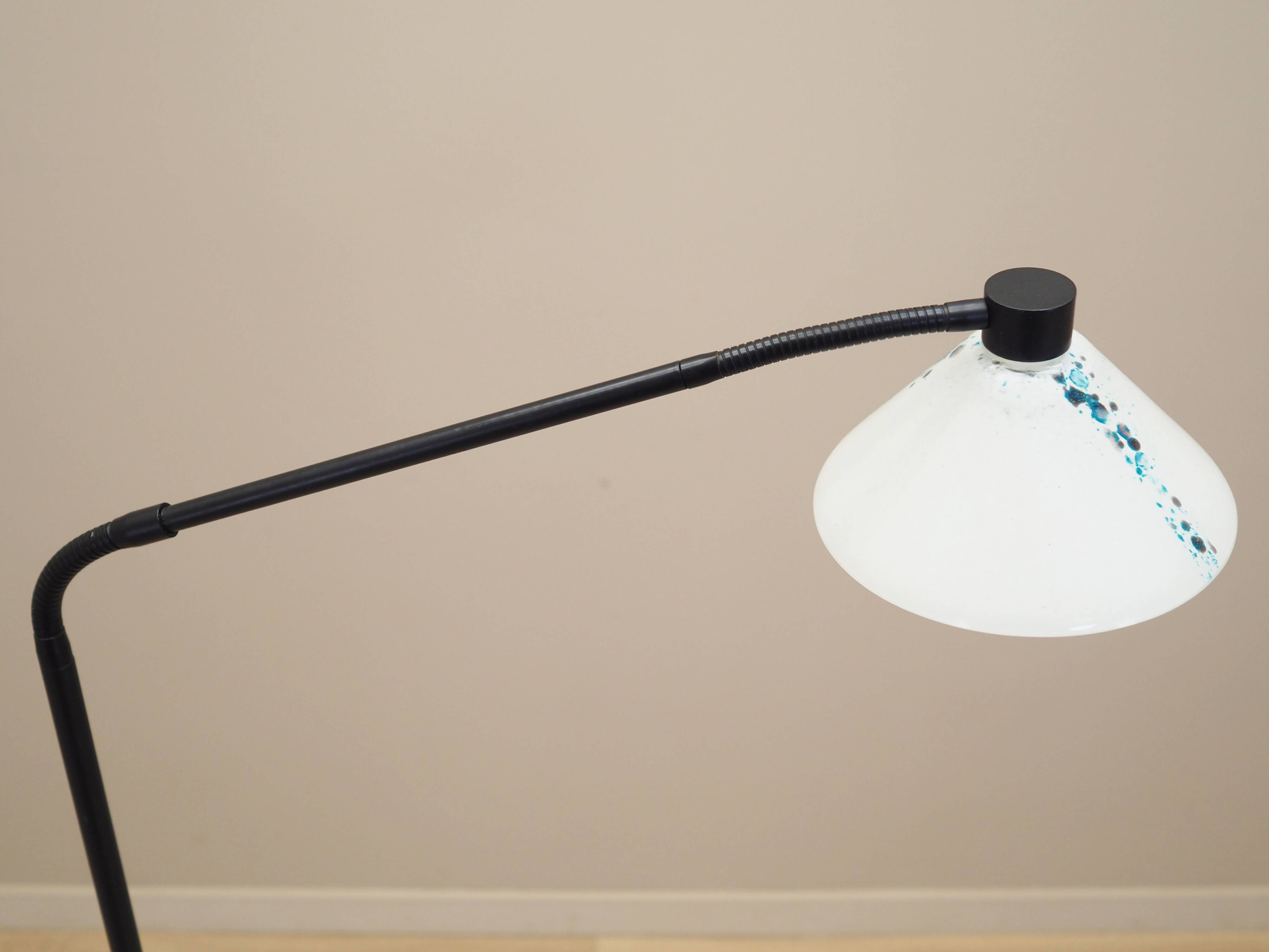Lampadaire, design italien, années 1970, production : Italie