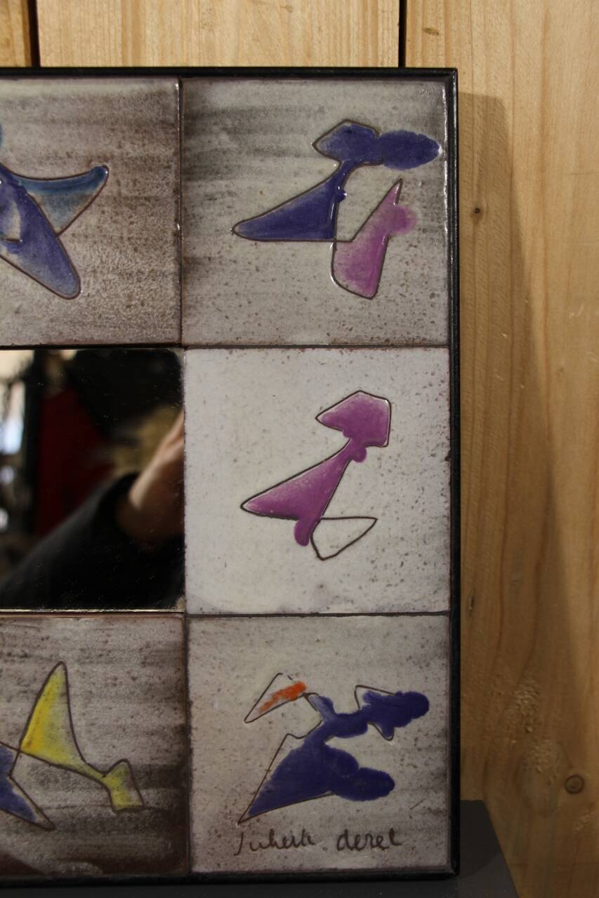 Mirror of Juliette Derel Vallauris