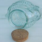 Vintage fish jar with cork from the brand SVE made in Italy