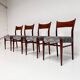 Ensemble de 4 chaises SA10 par Cees Braakman pour Pastoe, années 1960.